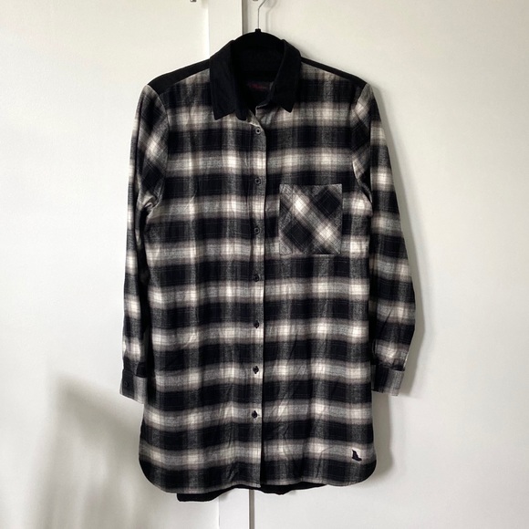 Dr. Martens Dresses & Skirts - Dr Martens Plaid Button Down Tunic Dress